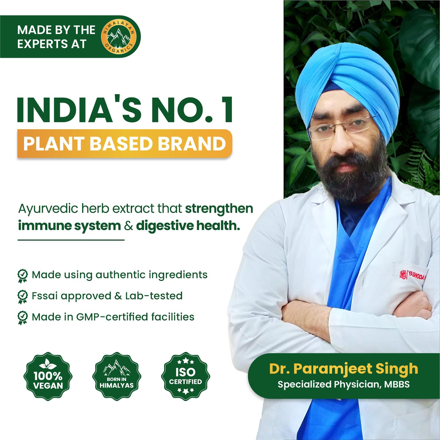 Himalayan Organics Giloy Extracts Guduchi 500mg, Antioxidant Properties, Immunity Booster, Helps In Blood Purification | For Mens & Women 120 Veg Tablets 150gm 0.3lbs Himalayan Organics Giloy Extracts Guduchi 500mg, Antioxidant Properties, Immunity Booster, Helps In Blood Purification | For Mens & Women 120 Veg Tablets 150gm 0.3lbs