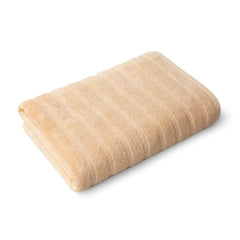 Mytrident Quick Dry 100% Cotton Bath Towel 450 Gsm (Beige) - 1 Pcs