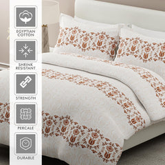 100% Cotton Bedsheet Set For Double Bed - 108 X 108 Inches, White | 1 Double Bed Sheet & 2 Pillow Covers - Gift For Weddings Or Birthdays King Size