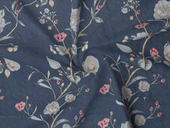 Super Soft Cotton Feel Bedsheet For Double Bed King Size With 2 Pillow Covers | 100 X 108 Inches, Grey & Pink | Perfect For All Season Comfort
