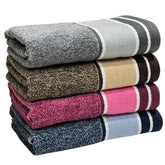 Stamio Cotton Hand Towel 390 Gsm | For Men, Women, Home Use, Gym, Wash Basin, Kitchen | Soft Absorbent Quick Dry Small Size Towels (Multicolor) -Set Of 4