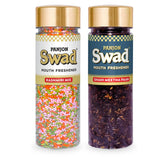 Panjon Swad Kashmiri Mix & Shahi Meetha Paan 450gm, (225gm *2 Bottles) | Digestive Mouth Freshener