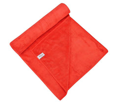 Black Gold The Finer Touch Microfiber 1 Bath Towel, 2 Hand Towels & 2 Washcloth (Red) - Set Of 5