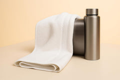 Siya Fashion Cotton Bath Towel 500 Gsm | Ultra Soft Absorbent Quick Dry Lightweight & Durable Fabric Perfect For Home, Gym, Travel & Everyday Use (Off-White)