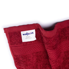 Wakefit Face Towel 500 Gsm | Gym Towel For Men Workout Towel Set Face Towel For Women | Set Of 6 (Chilli Pepper & Navy Blue)
