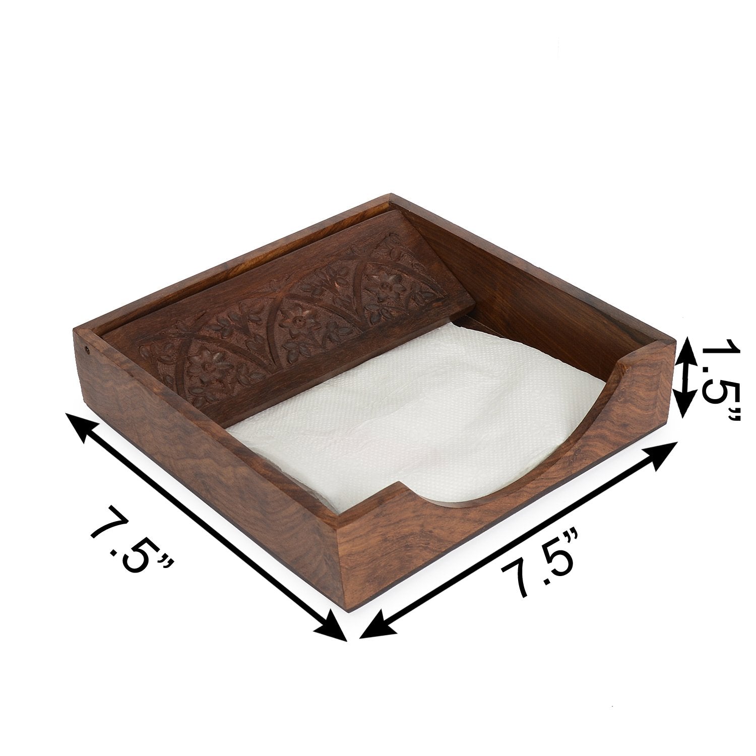 Handcrafted Platter In Brown Sheesham Wood - 10 X7.5 | Serving Platter, Snacks Platter - Dining Table Platter, Condiment Platter Handcrafted Platter In Brown Sheesham Wood - 10 X7.5 | Serving Platter, Snacks Platter - Dining Table Platter, Condiment Platter