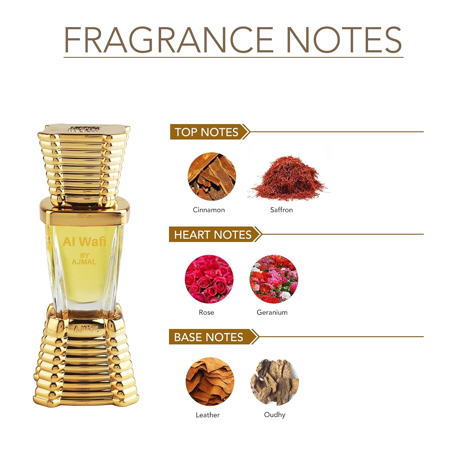 Ajmal Al-wafi Concentrated Perfume Oil 10ml 0.3 Fl.oz. Attar | For Men & Women Ajmal Al-wafi Concentrated Perfume Oil 10ml 0.3 Fl.oz. Attar | For Men & Women