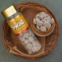 Panjon Swad Paan Shots & Hing Peda Tasty Mouth Fresheners 450gm, (225gm *2 Bottles)
