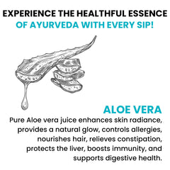 Myupchar Ayurveda Aloe Vera Juice Boosts Immune System, Helps With Constipation Relief & Weight Management | 1 Litre 2.2lbs