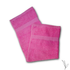 Nive Home Linens 100% Cotton Hand Towel 400 Gsm | Ultra Soft, Thick & Super Absorbent, Quick Dry Hand Towel (Red & Pink) - 2 Pcs