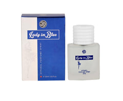 JD International Lady In Blue Apparel Perfume For Women With Long Lasting Fragrance - 30ml, 1.02 Fl.oz. | Perfume For Women