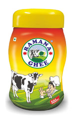 Organic Indian Cow Ghee By Ramana Ghee | Highly Nutritious Pure Traditional Ghee Perfect For Heart Health | (500ml) 16.9 Ounce | Jar Pack