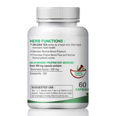 Inlazer Arjuna Tea Herbal Suppliment For Arjuna Tea Herbal Suppliment For Maintain Cholesterol Level 100% Ayurvedic | 60 Capsules 100gm 2lbs Each Pack Of 2