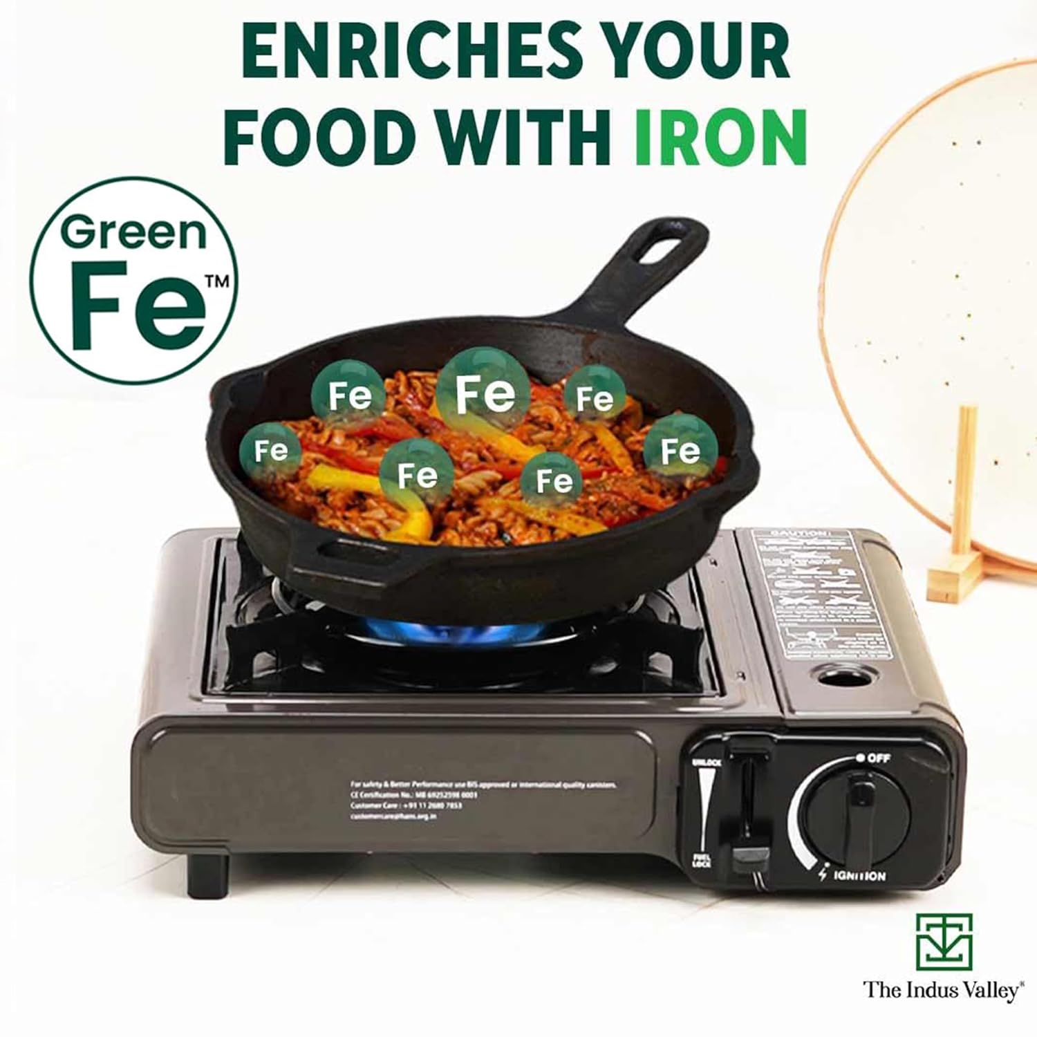 Super Smooth Cast Iron Cookware Set + Free Iron Tadka Pan 400ml | Tawa 28cm + Kadai 25.4cm, 2.5 Liters + Fry Pan 24.6cm, 1.7 Liters - Pack Of 4 | Naturally Nonstick, 100% Pure & Toxin-Free Super Smooth Cast Iron Cookware Set + Free Iron Tadka Pan 400ml | Tawa 28cm + Kadai 25.4cm, 2.5 Liters + Fry Pan 24.6cm, 1.7 Liters - Pack Of 4 | Naturally Nonstick, 100% Pure & Toxin-Free