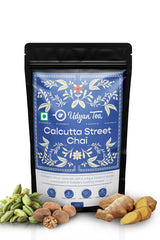 Udyan Tea Calcutta Street Chai - 250gm, 8.8 Ounce | Made With Ginger, Cardamom, Nutmeg - Helps In Digestion & Reduces Stress | Preservative-Free, No Added Sugar, High Caffeine