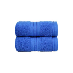 Mytrident Cotton Hand Towel 600 Gsm | For Men & Women Classic Towel 100% Cotton Hand Towel (Palace Blue)- Pack Of 2