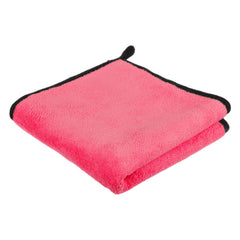 Kuber Industries Cleaning Towel 200 Gsm | Reusable Cleaning Cloths For Kitchen, Duster & Home Cleaning Towel Hanging Loop - Pack Of 1 (Pink)