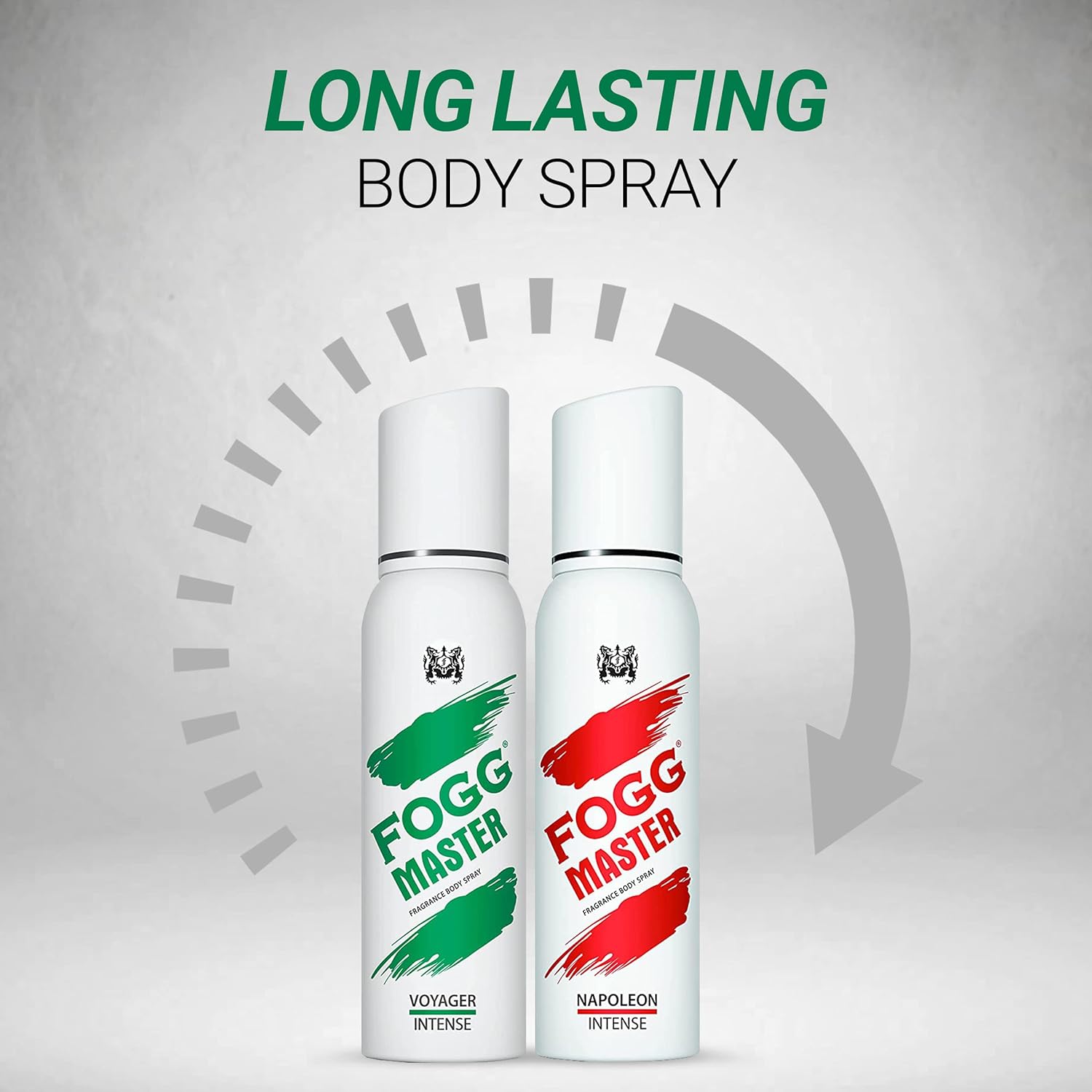 Fogg Master Napoleon & Voyager Intense No Gas Deodorant For Men | Long-lasting Perfume Body Spray 120ml Each 4 Fl.oz. Fogg Master Napoleon & Voyager Intense No Gas Deodorant For Men | Long-lasting Perfume Body Spray 120ml Each 4 Fl.oz.