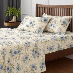 King Size Bedsheet With 2 Pillow Covers - 102 X 108 Inches, White | Ultra Soft & Breathable Microfiber, Friendly Summer Bedding