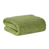 Urbanleaf Microfiber Large Bath Towel 300 Gsm | Quick Dry Super Absorbent For Men & Women Travel, Gym, Beach, Pool & Yoga (Green Stripe)