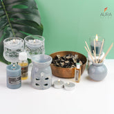 FLOATING JASMINE CANDLE | TEALIGHT CANDLE | VOTIVE CANDLE AROMATHERAPHY GIFT SET