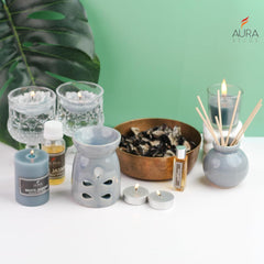 FLOATING JASMINE CANDLE | TEALIGHT CANDLE | VOTIVE CANDLE AROMATHERAPHY GIFT SET