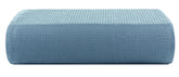 Casa Copenhagen Egyptian Cotton Waffle 1 Pcs Large Bath Towel 500 Gsm (Dusty Blue)
