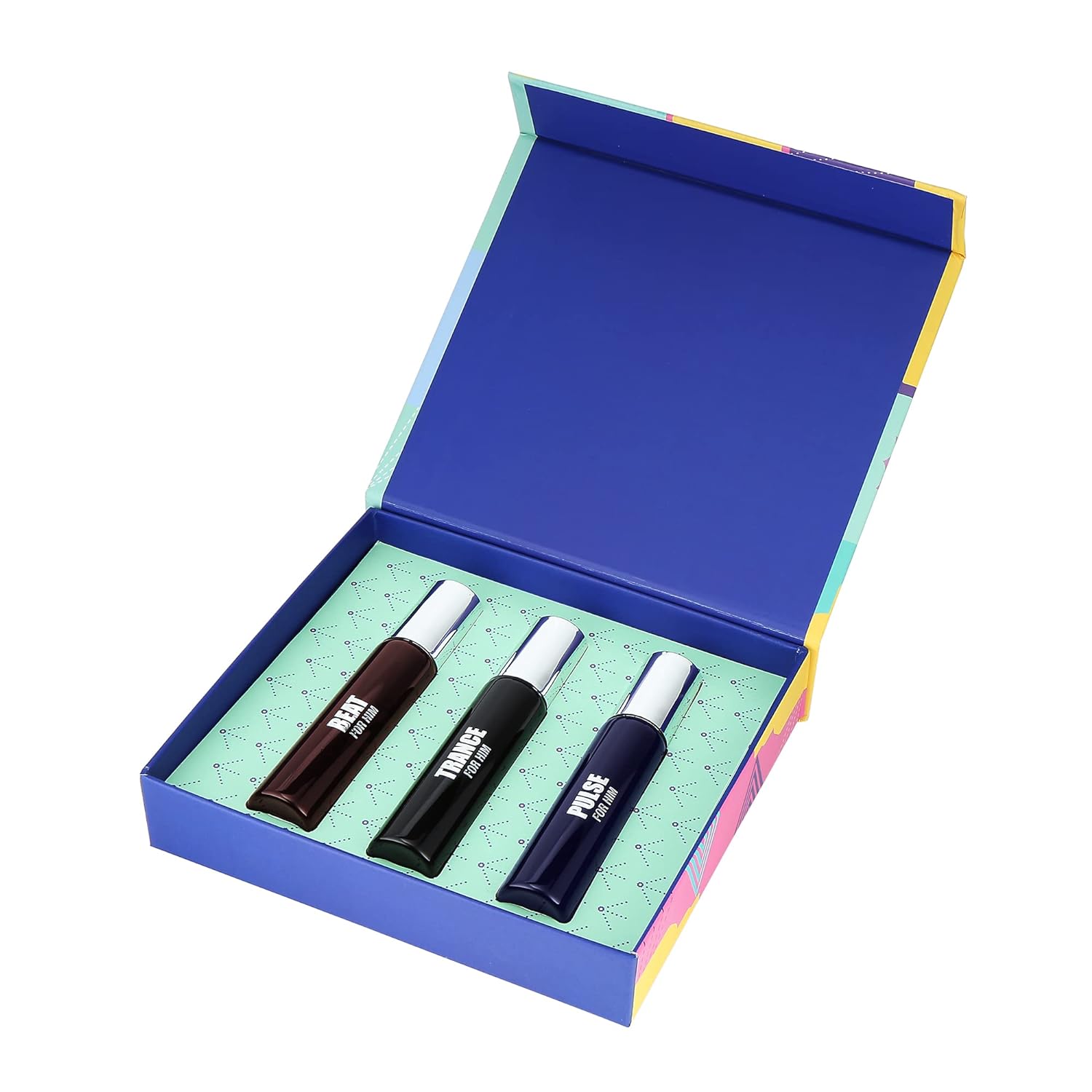 Fastrack Trance + Pulse + Beat For Him Eau De Parfums 20ml 0.6 Fl.oz. Each Pack Of 3 | Travel & Gift Set For Men Fastrack Trance + Pulse + Beat For Him Eau De Parfums 20ml 0.6 Fl.oz. Each Pack Of 3 | Travel & Gift Set For Men