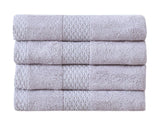 Fash Home International Hand Towel 800 Gsm | 100% Cotton Highly Absorbent Luxurious Large Couple Hand Towel Set (Sea Sand) - Set Of 4