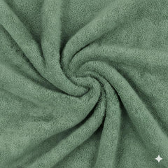 Ojalika Fashion Polycotton Large Size Bath Towel 450 Gsm | Quick Dry, Soft Absorbent Bath Towel (Saga Green)