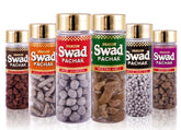 Panjon Swad Mouth Fresheners Anardana Goli, Meetha Amla, Khajoor, Anar Amla, Jeera Goli, Khatta Meetha Aam Papad Mukhwas 840gm, (140gm *6 Bottles)