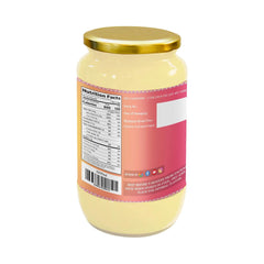 Natural Premium Amrutam A2 Desi Buffalo Ghee By Mukhia | Delicious Healthy & Nutritious Buffalo Desi Ghee Good For Frying | (1 Litre) 33.8 Ounce | Jar Pack