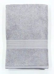 Bombay Dyeing Tulip Premium Cotton Large Size Bath Towel 500 Gsm (Silver)