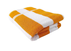 Prexa 100% Cotton Bath Towel 450 Gsm | Soft Bath Towel For Men & Women Ultra Absorbent Cotton Towel (Golden line)