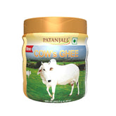 100% Natural Cow'S Ghee By Patanjali | High In Vitamins A, D & Healthy Desi Ghee For Protact Eyesights | (500ml) 16.9 Ounce | Jar Pack