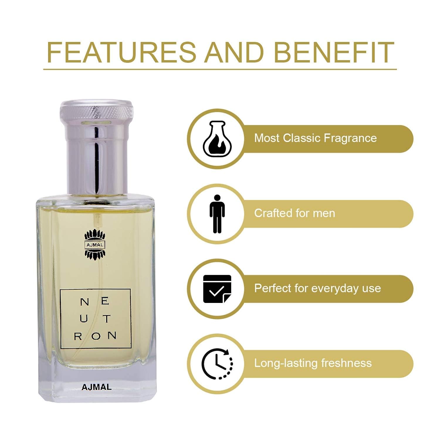 Ajmal Carbon Citrus Spicy & Neutron Fruity Eau De Parfum 100ml 3.4 Fl.oz. Each Pack Of 2 | For Men Ajmal Carbon Citrus Spicy & Neutron Fruity Eau De Parfum 100ml 3.4 Fl.oz. Each Pack Of 2 | For Men