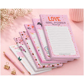 To Do List Notepad - 50 Sheets Each, Tear Off, Planning Memo Pad, Checklist Organizing, Set Of 6