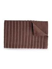 Welspun 2 In-1 100% Cotton 400 Gsm Bath Towel (Chocolate)