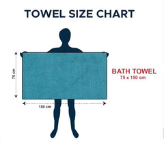 Black Gold The Finer Touch Microfiber Bath Towels 1500 Gsm | Super Absorbent, Lightweight, Ultra-Soft, Fade Resistant (Parot Green) - Pack Of 3