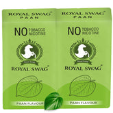 Royal Swag Ayurvedic & Herbal Cigarettes 100% Tobacco-Free & Nicotine-Free Paan Flavour (20 Sticks) | Made With 100% Natural Ingredients - Made In India