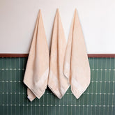 Himeya Bamboo Bath Towel 1500 Gsm | Ultra Absorbent 3x Softer Than Cotton Towels (Sand Stone) - Pack Of 3