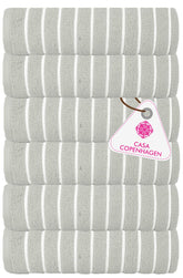 Casa Copenhagen Egyptian Cotton Ecstatic Hand Towel 740 Gsm (Grey Violet)- 6 Pcs