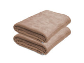 Black Gold Ultra Soft Bath Towel 1200 Gsm | Premium Microfiber, Quick Dry, Highly Absorbent, Oversized Bath Towel Pool, Spa, Travel & Hotel Use (Brown)- Pack Of 2