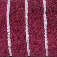 Casa Copenhagen Egyptian Cotton Waffle Large Size Bath Towel 500 Gsm (Burgundy)