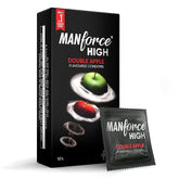 Manforce High Double Apple Flavoured Condoms For Men | 10 Pcs | Ultra Thin| Indiaās No. 1* Condom