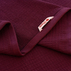 Casa Copenhagen Egyptian Cotton Exotic Hand Towel 400 Gsm (Wf Burgundy)- 2 Pcs