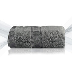 Kuber Industries Cotton Hand & Face Towels 600 Gsm | For Men & Women Easily Washable Workout Gym Napkins For Men | Pocket Towel - Grey & Brown (Pack Of 4)