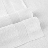 Tiqh 100% Organic Cotton Bath Towel 600 Gsm | Highly Absorbent & Quick Dry Extra Large Bath & Beach Jumbo Bath Sheet Oversized Bath Towel Extra Large (White)