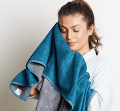 Doctor Towels World'S First Banana Terry Bath Towel 500 Gsm | Australian Formulated Antibacterial-Treated, Dual-Side For Face & Body, High Absorbent, Odor Free, Super Soft (Dutch Teal)