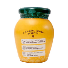 100% Natural Bilona-Churned Hallikar Cow Ghee By Anveshan | High In Vitamins A, D & Healthy Bilona Method Desi Ghee For Skin Care | (150ml) 5.0 Ounce | Jar Pack